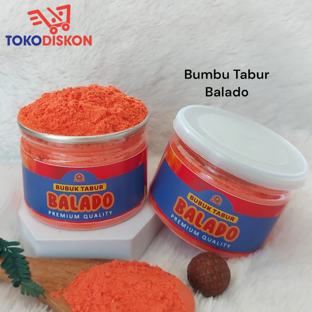 

Can Bumbu Tabur Balado Bubuk Tabur Snack Keripik Kentang Kualitas Premium