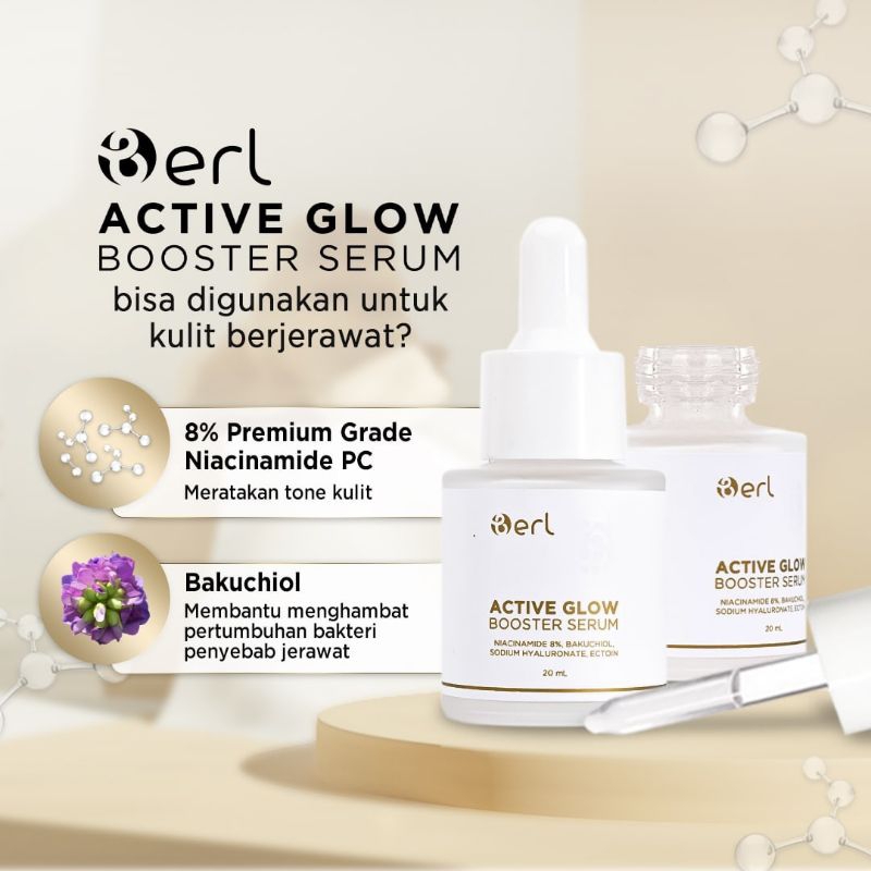 Serum B Erl Active Glow Booster Skincare