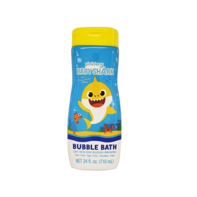 Pinkfong Baby Shark Bubble Bath, Body Wash dan Shampoo / sabun sampo gelembung / 3in1 head to toe / shampoo baby shark