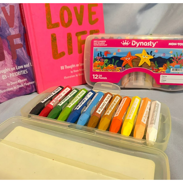 

CRAYON DINASTY OIL PASTELS TERMURAH BAGUS