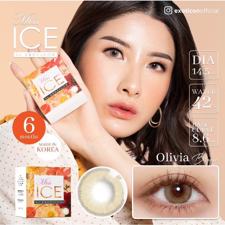 SOFTLENS X2 MISS ICE BY EXOTICON MINUS (-0.50 s/d -2.75)