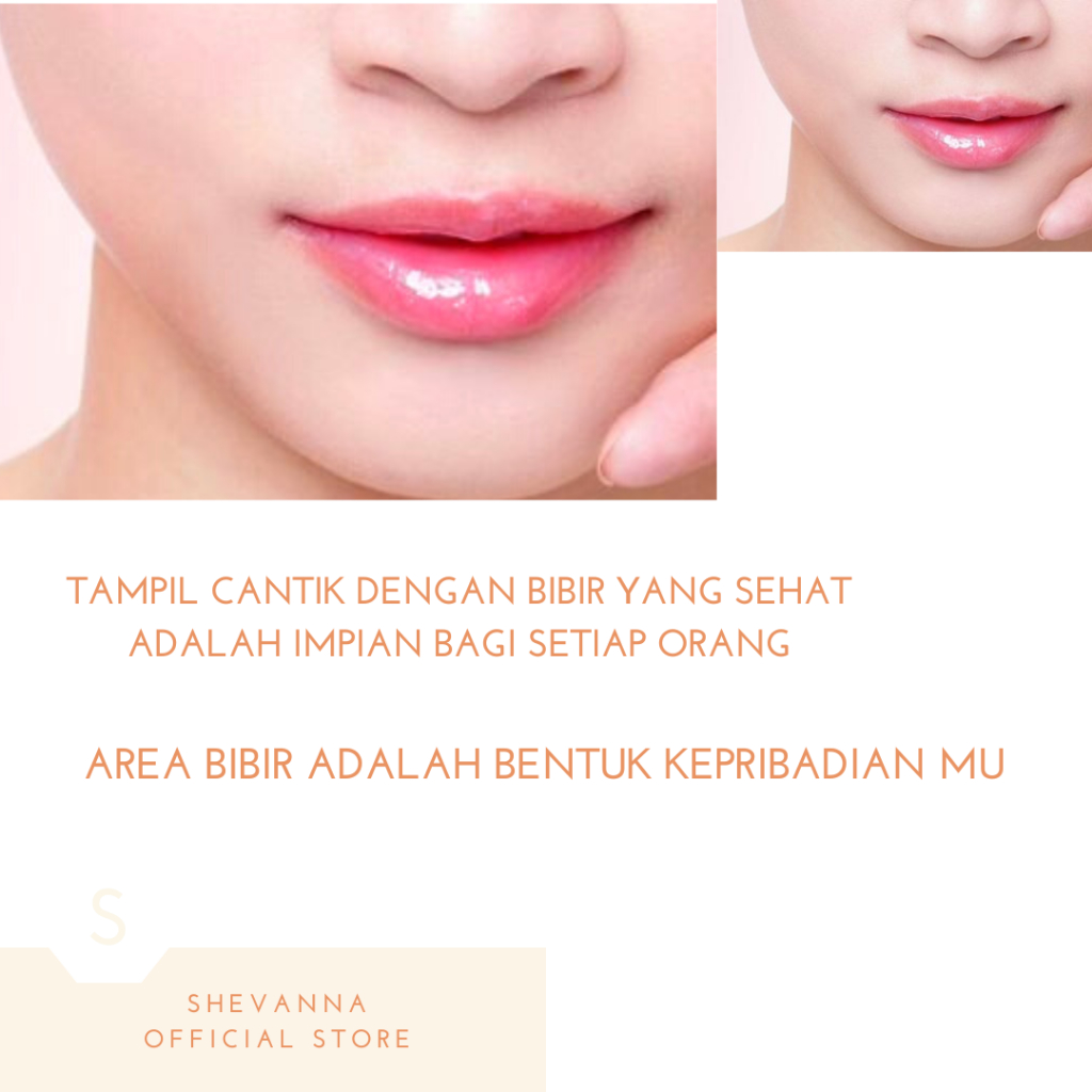 Natural Lip Serum (Serum bibir alami) | mencerahkan dan menutrisi bibir | pemerah bibir alami Sea nature