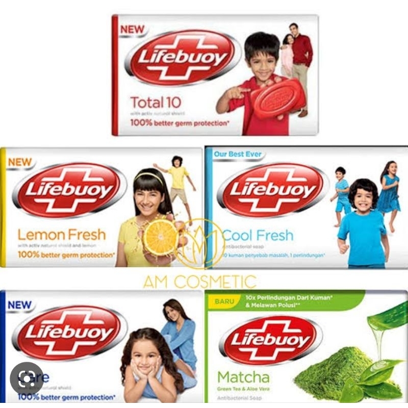 Sabun Batang Lifebuoy Antibacterial Soap Mild Care 75 Gram  VARIAN RANDOM