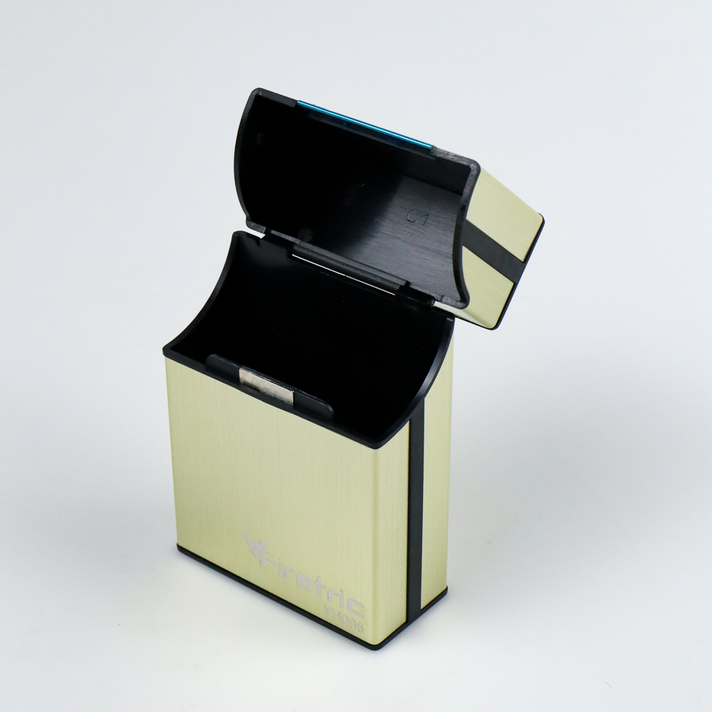 Firetric Kotak Bungkus Elegan Aluminium Case - YH006 - Golden