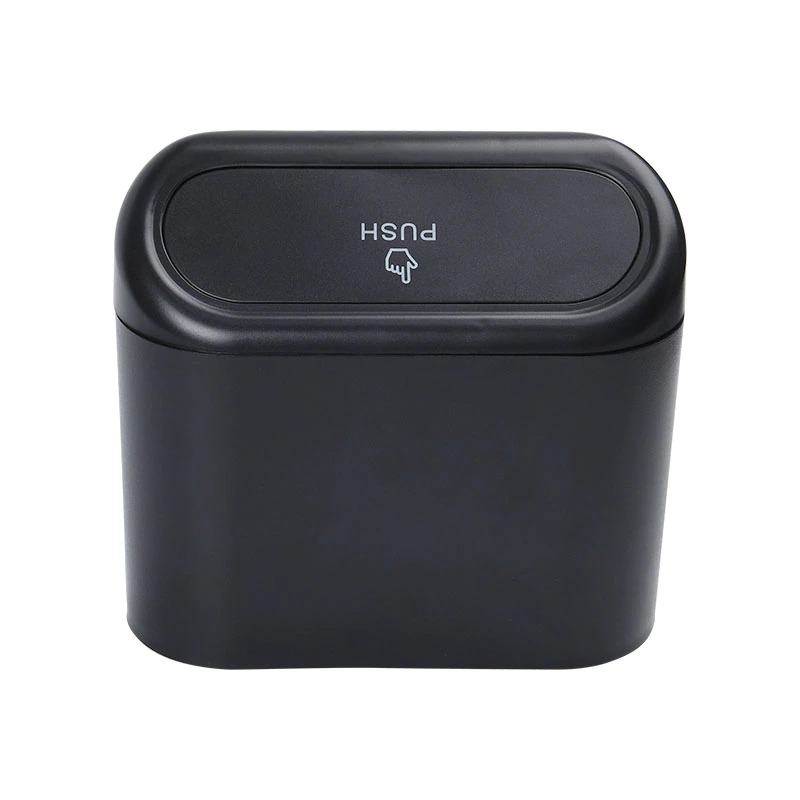 Dawndesslo Tempat Sampah Mobil Trash Bin Pressing Type - DDE301 - Black