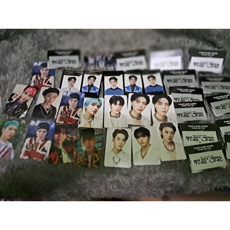photocard nct fortune card link unsealed