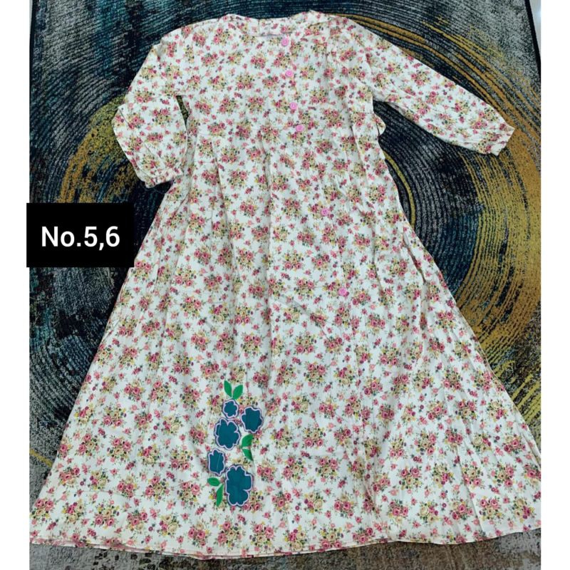 Gamis anak by Inayah 2023 / Gamis replika / Gamis katun HQ