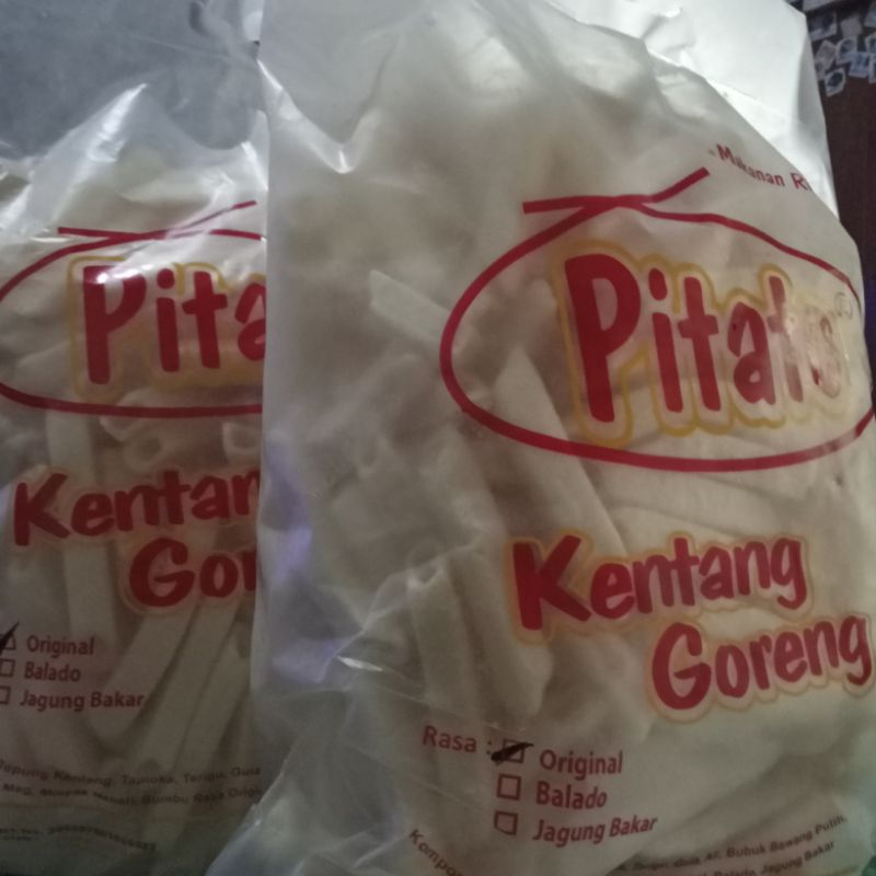 

PITATO KENTANG GORENG ORIGINAL 250 GRAM SNACK DAN JAJANAN LEBARAN