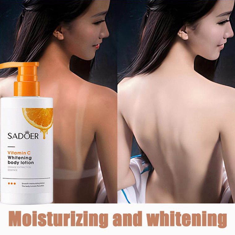 Brightening body lotion Lotion pemutih badan Whitening Body Lotion Whitening cream Pemutih ketiak dan selangkangan ampuh 300ML Pemutihan Seluruh Tubuh / Bagian Pribadi/ Melembabkan Meremajakan &amp; Mencerahkan Kulit