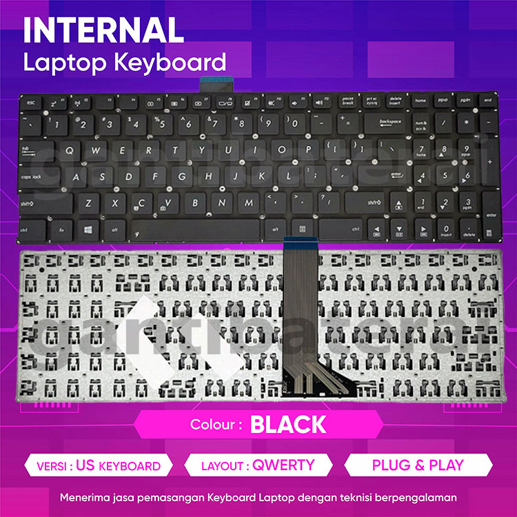 Keyboard Asus A555 A555L A555LA A555LB A555LN A555LF