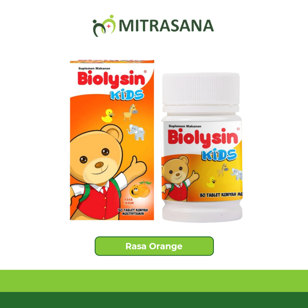 Biolysin Kids 30 Tab - Multivitamin Anak