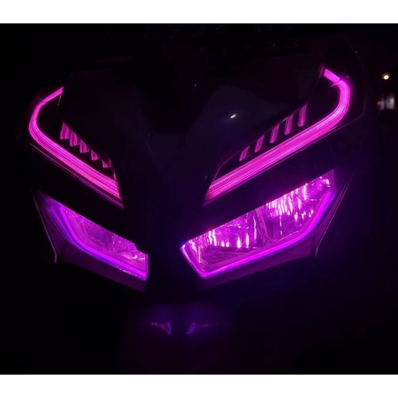 LAMPU ALIS TANPA BINTIK LAMPU ALIS NEON 30 CM MOTOR MOBIL FLEXIBLE FOR CUSTOM MODIFIKASI