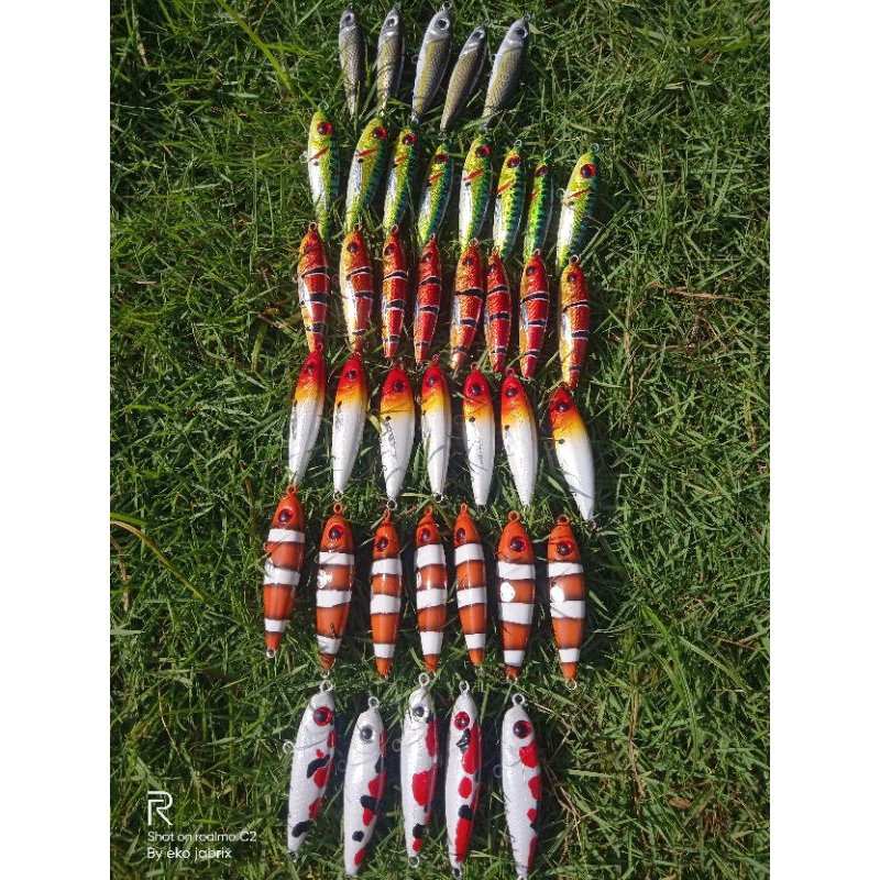flutter stick stick bait lure kiler untuk kakap,exo lure