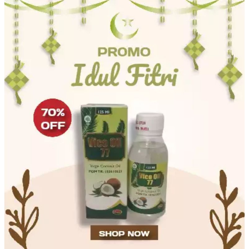 VCO VIRGIN COCONUT OIL 77 125ml