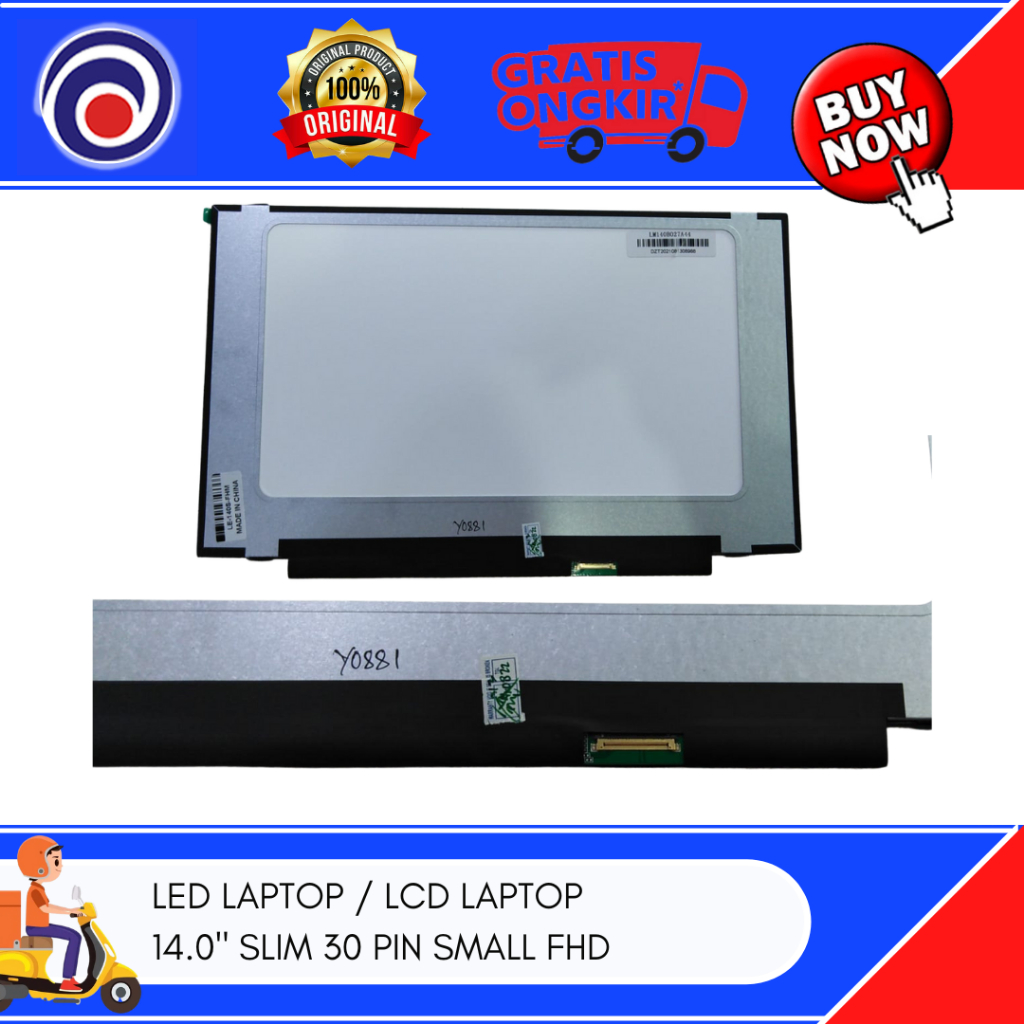 LED LAPTOP / LCD LAPTOP 14.0" SLIM 30 PIN SMALL FHD