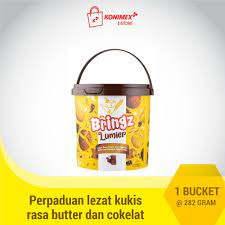 

Bringz Lumier Cookies Butter & Coklat Bucket 282 Gram