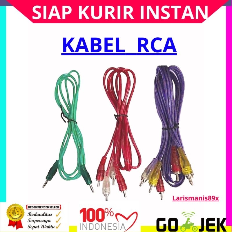 Kabel RCA Original Termurah