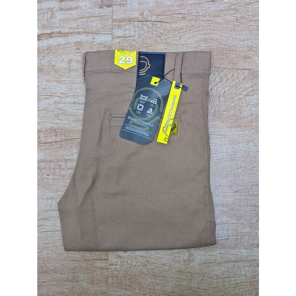 Celana Chino Panjang Pria Slimfit Katun Strecth Melar Cocok Buat Kerja Harian Size M-XL GMK