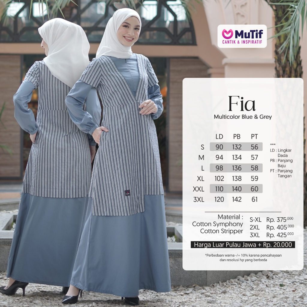 MUTIF - Gamis Couple Pasangan Series FIA FAIQ - Baju Couple Keluarga Lebaran 2023 Bandung - Baju Lebaran 2023 Couple Keluarga Amanah - Baju Couple Pasangan Lebaran 2023 - Gamis Couple Suami Isteri - Baju Lebaran Couple Pasangan