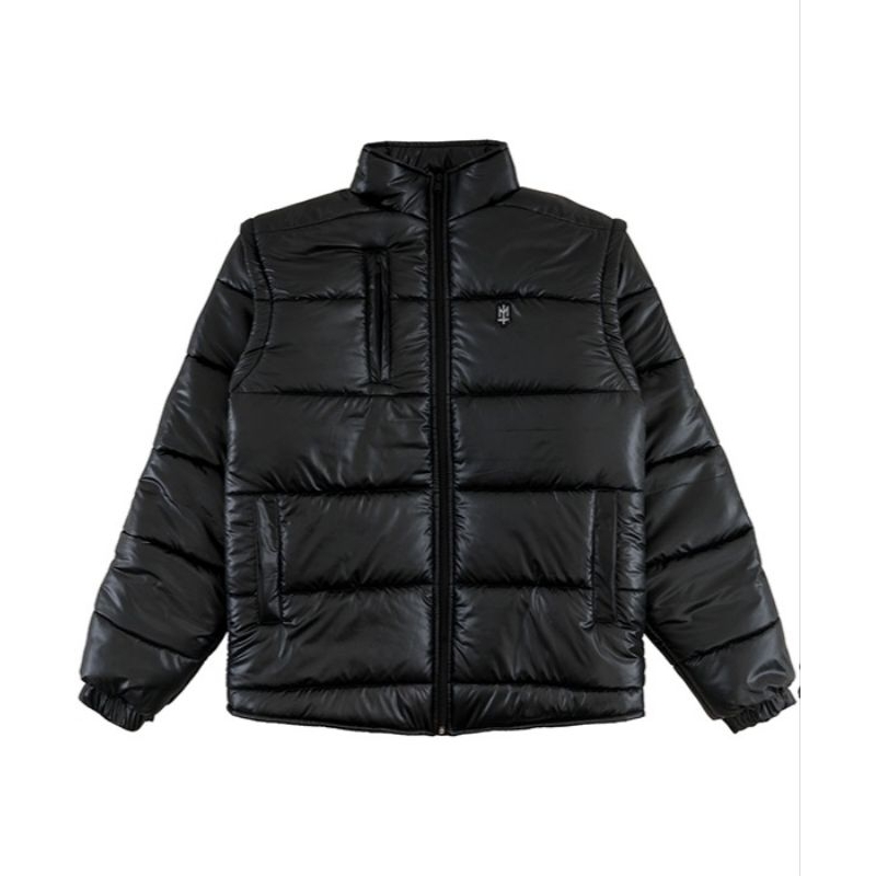 MATERNAL DISATER JACKET BOMBER "DRAIN" HOOPS KAYUTANGI