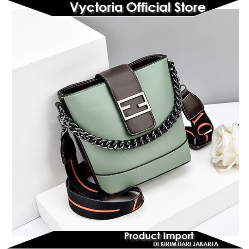 (COD) VYCTORIA VOS9963 Tas Selempang Wanita Cantik Import Promo JTF9963 CR7359 LT1839 EL5207 GT1601 BQ2899 9963 7359 1839 5207 1601