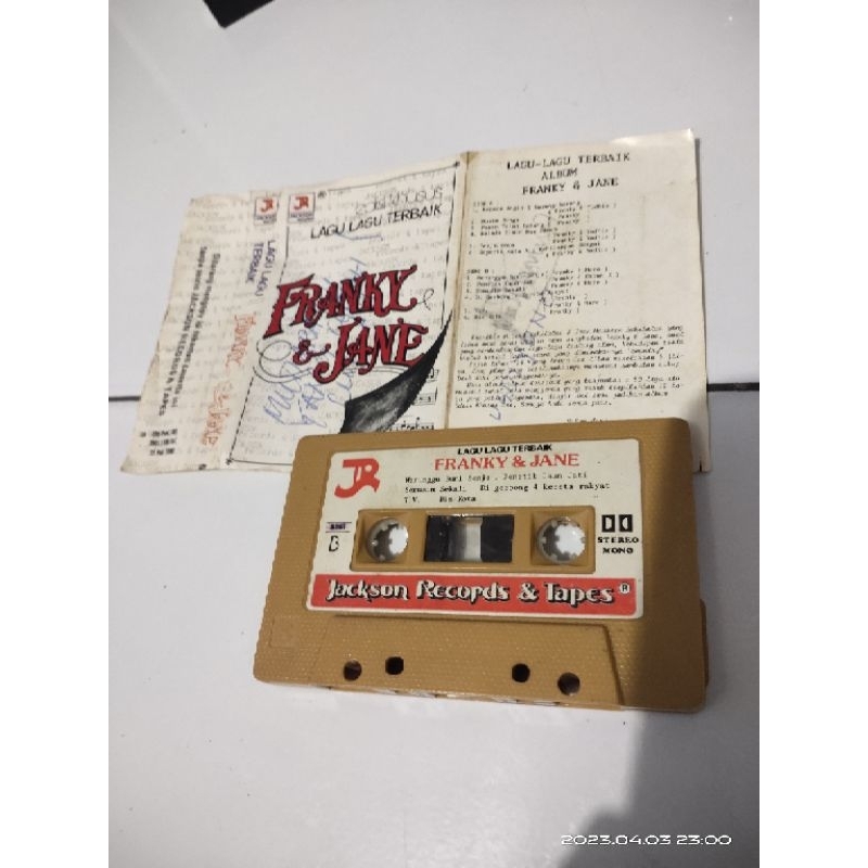 kaset pita franky and jane / lagu lagu terbaik