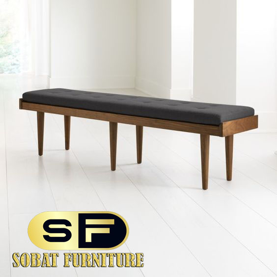 Bench Minimalis Multifungsi - Bangku Panjang - Kursi Santai Kayu Jati