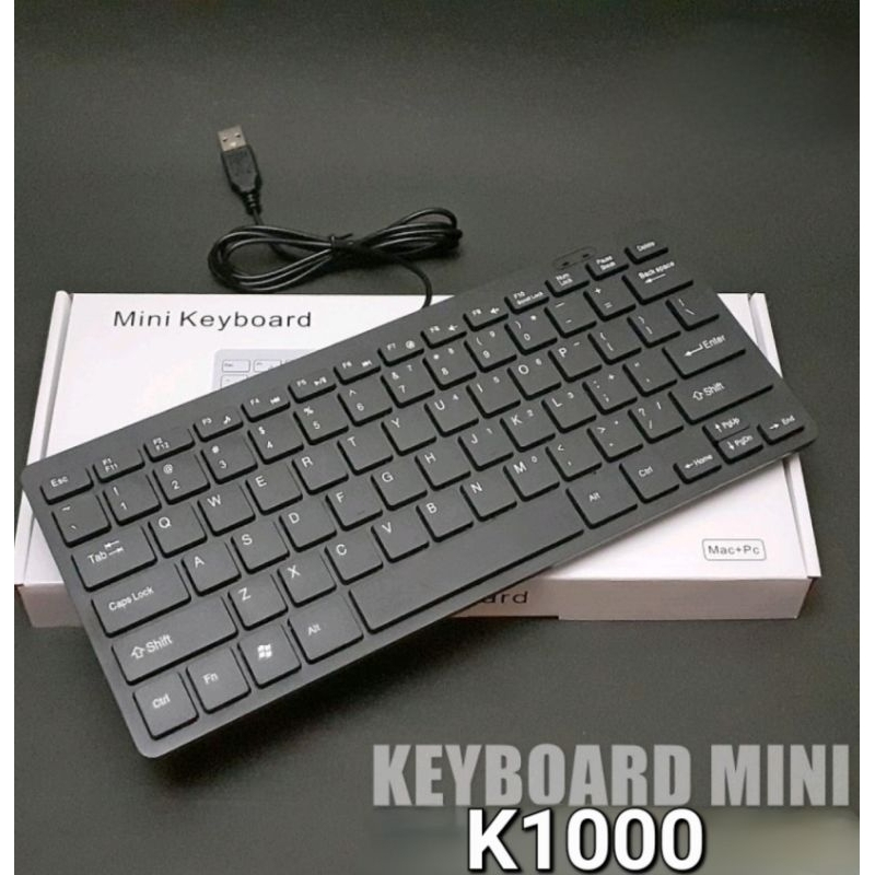 KEYBOARD MINI USB / KEYBOARD KABEL USB MINI / KEYBOARD MINI K-1000