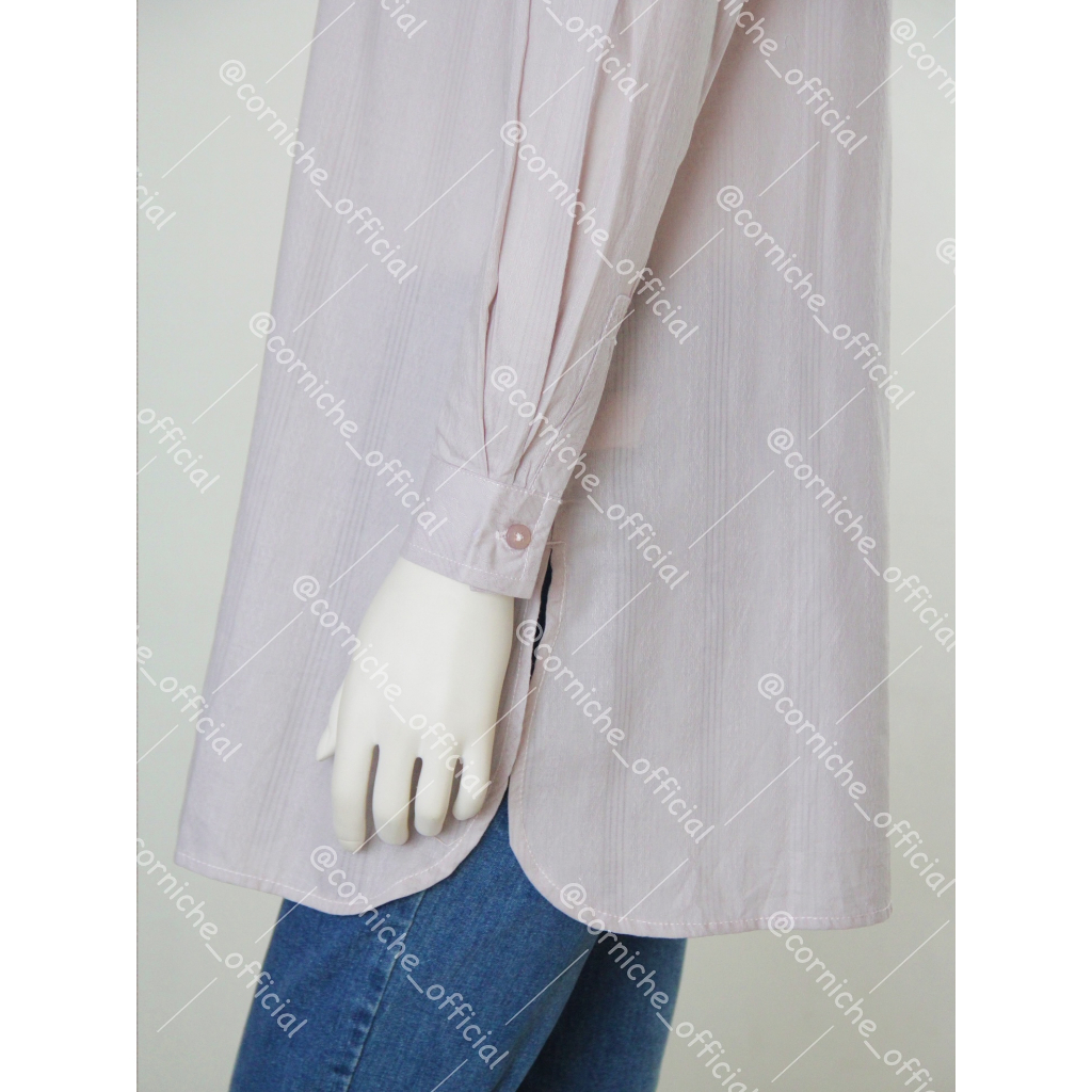 Corniche Milly Shirt Light Grey - TP231649