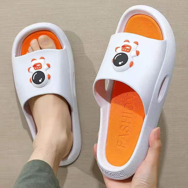 AVVET Sandal Slop Wanita Pria 6732  Sendal Wanita Kekinian Anti Slip Sandal Rumah Sandal Pria Sandal Wanita Korea Sandal Slop Flat Empuk Elastis