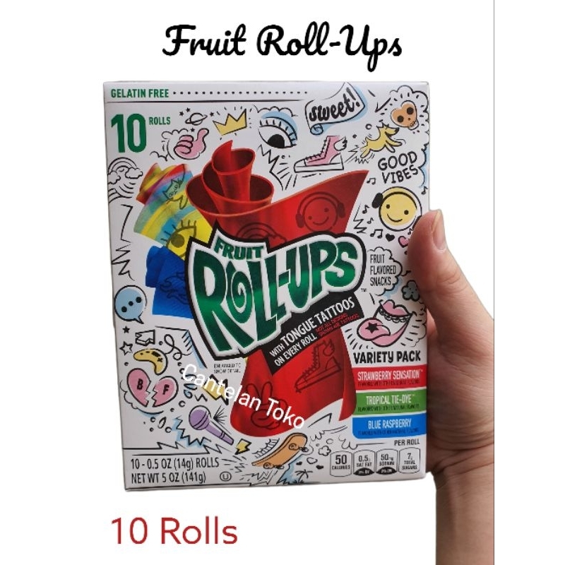 

Fruit Roll Ups Variety Pack Permen Aneka Rasa