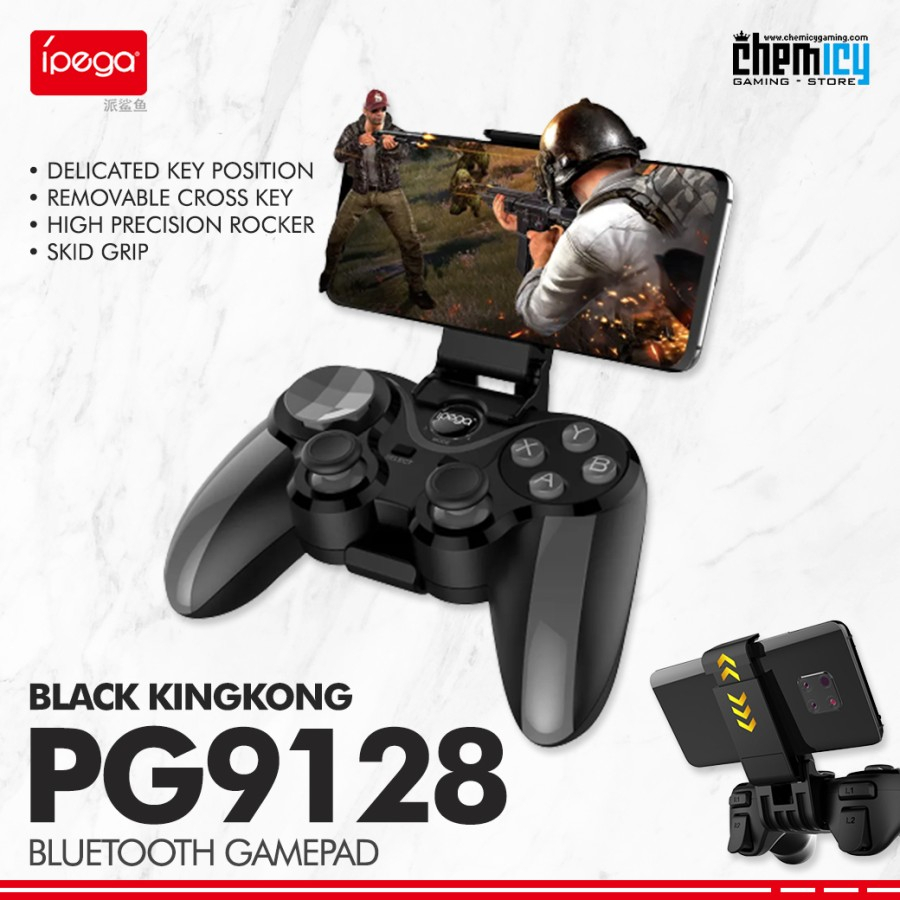 Ipega Black Kingkong PG9128 / PG-9128 Bluetooh Gamepad / Joystick