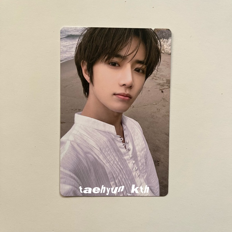 TXT BEOMGYU FAREWELL THE NAME CHAPTER : TEMPTATION TNCT ALBUM PHOTOCARD TOMORROW X TOGETHER