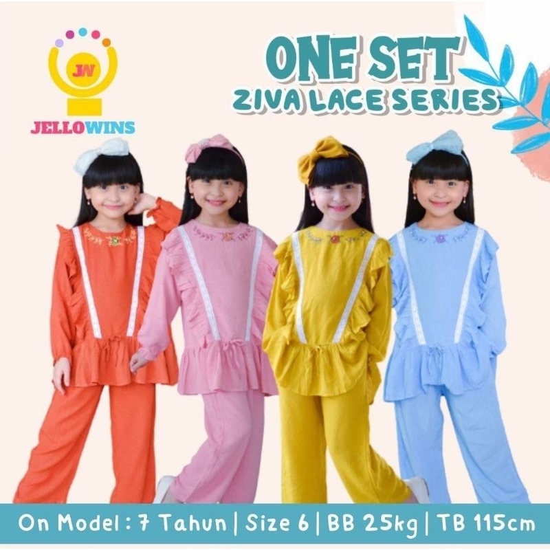 ONE SET ZIVA LACE SERIES