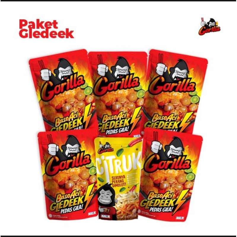 

Gorilla Instan - Paket Gledeek Gorilla