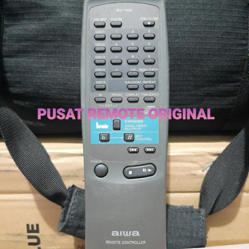 REMOTE REMOT AIWA RC-T523 ORIGINAL ASLI