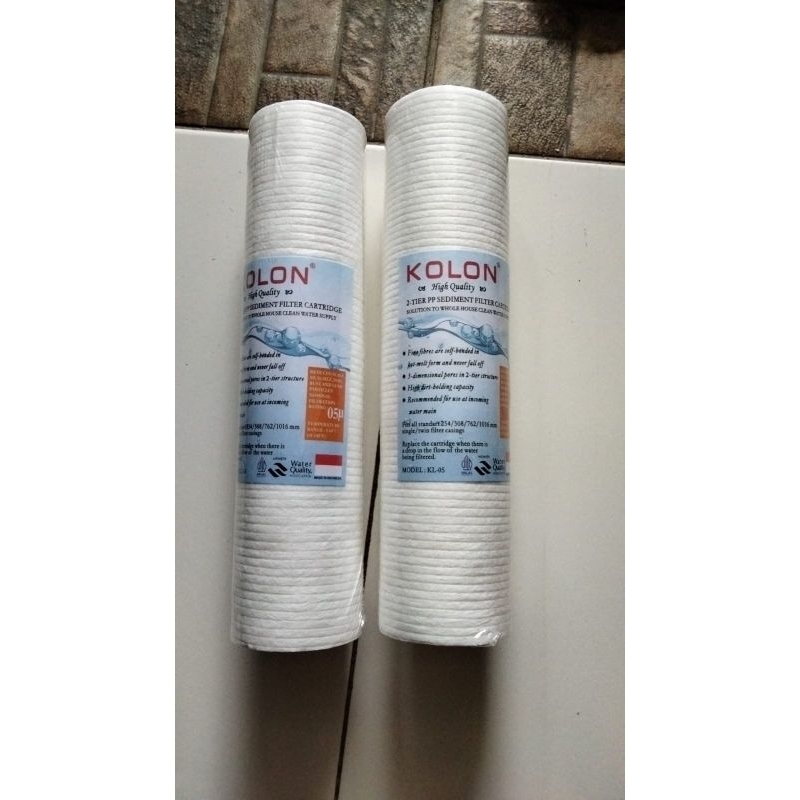 SARINGAN AIR / CARTRIDGE FILTER AIR / FILTER SEDIMEN 10&quot; NANO FILTER / FILTER AIR KOLON