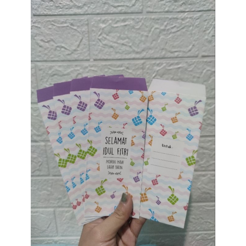 

Amplop Lebaran Tulis Nama Panjang Motif Aestetik