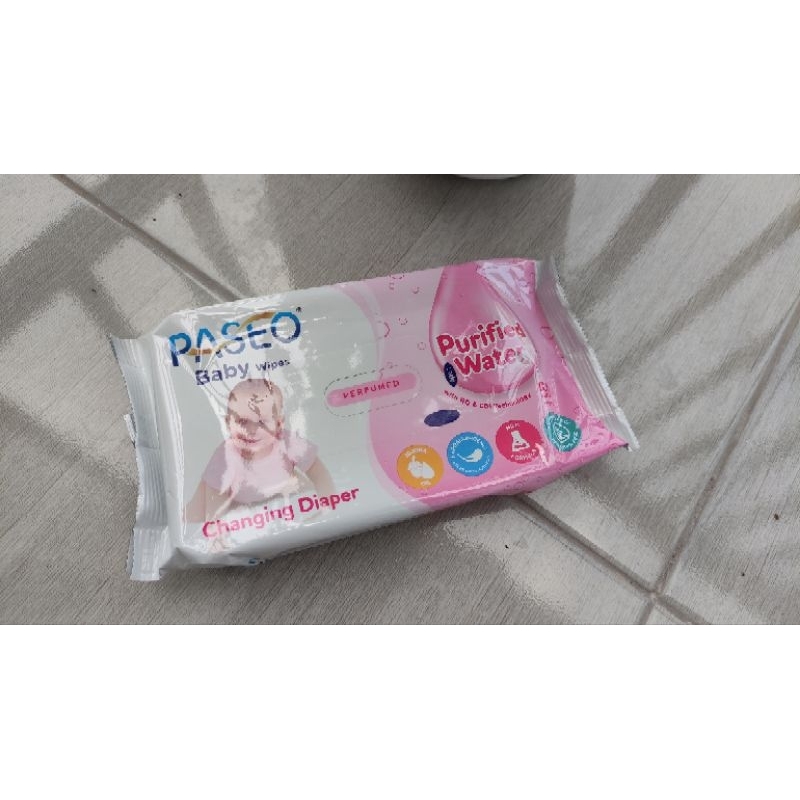 PASEO Baby Wipes 50 sheet