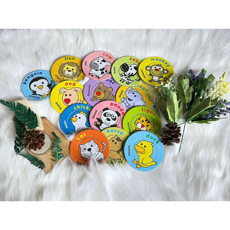 puzzle animal (preloved)