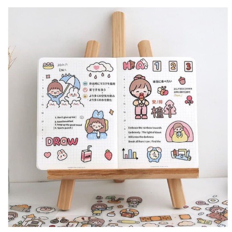 TERMURAH !! Sticker 3D Botol Minum / Aksesoris botol stiker