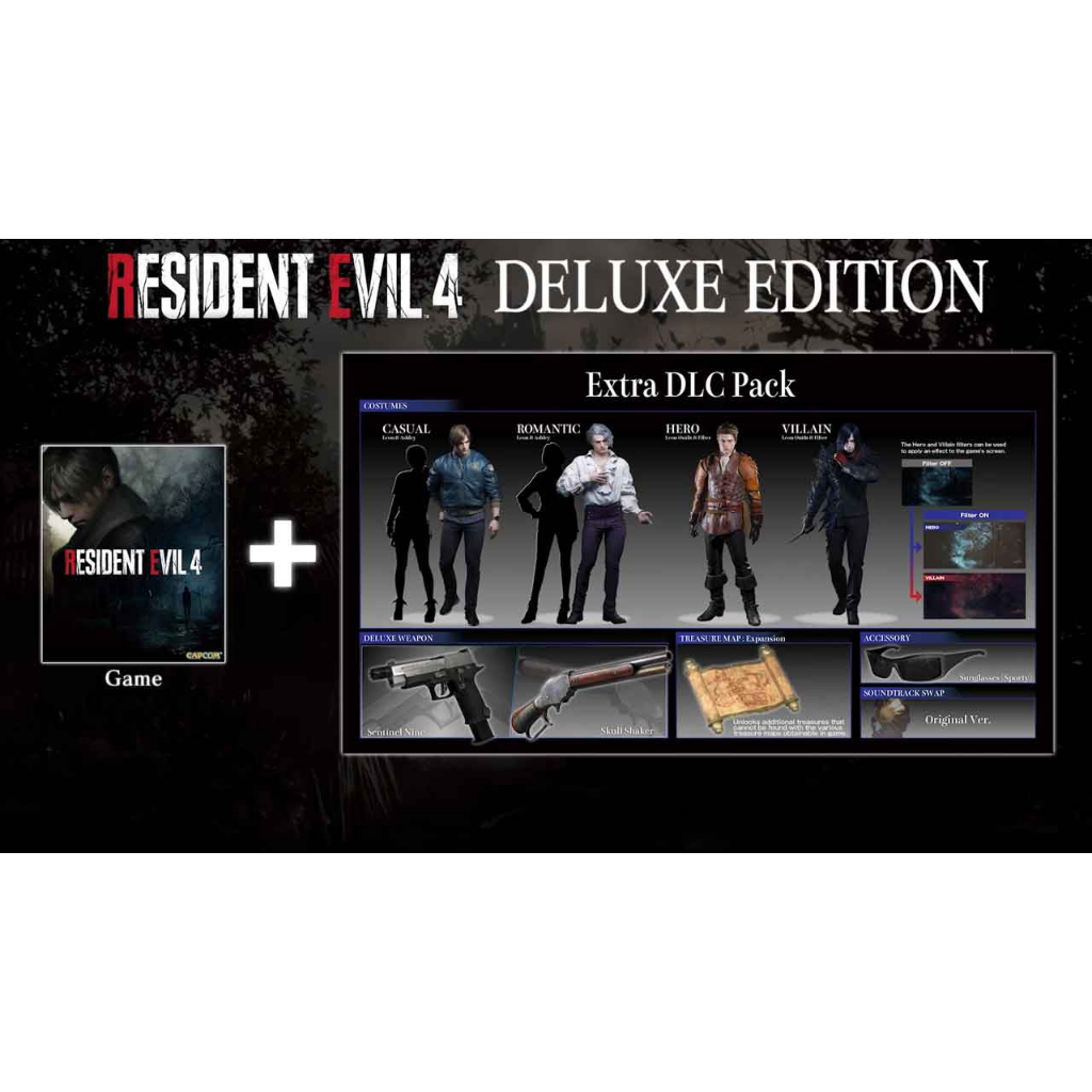 Resident Evil 4 RE 4 Remake Deluxe Edition Plus Backup PC Original