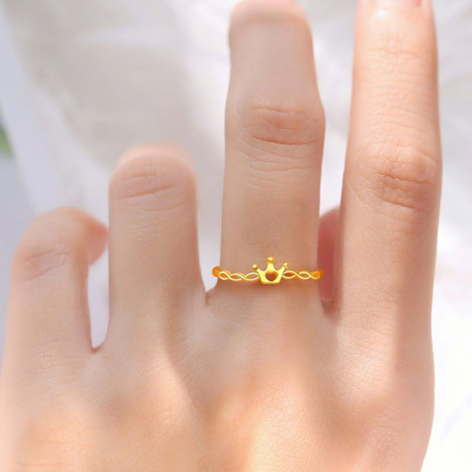 17k Kalung emas Gelang emas Cincin emas 375 dan 700 model Aurel 1.3 gram