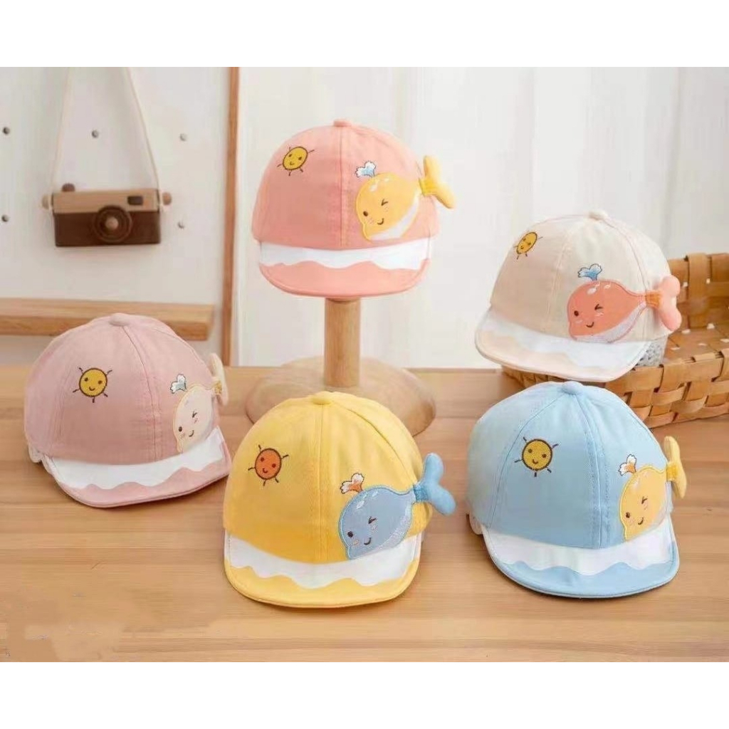 TOPI ANAK TOPI SUN PAUS TOPI ANAK 3D LUCU FASHION TOPI ANAK HIGH QUALITY CNA