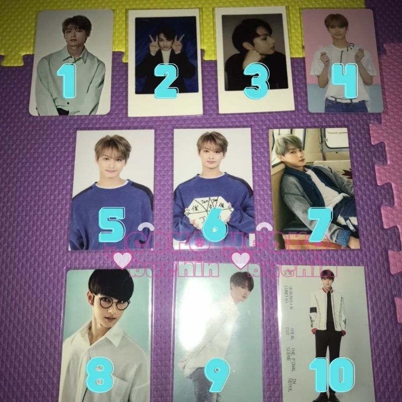 READY STOCK | Seventeen Jun - Photocard PC TC The Saem Pola Caratland Cargen Ideal Cut