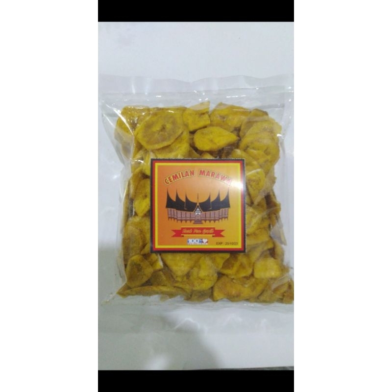 

Keripik Pisang Manis Koin //Kemasan 200gr//