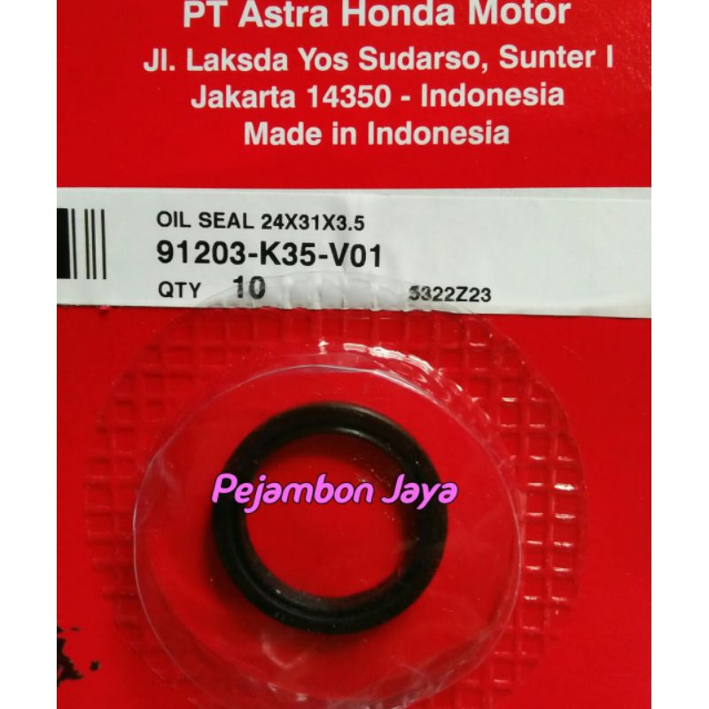 91203K35V01 OIL SEAL 24X31X3.5