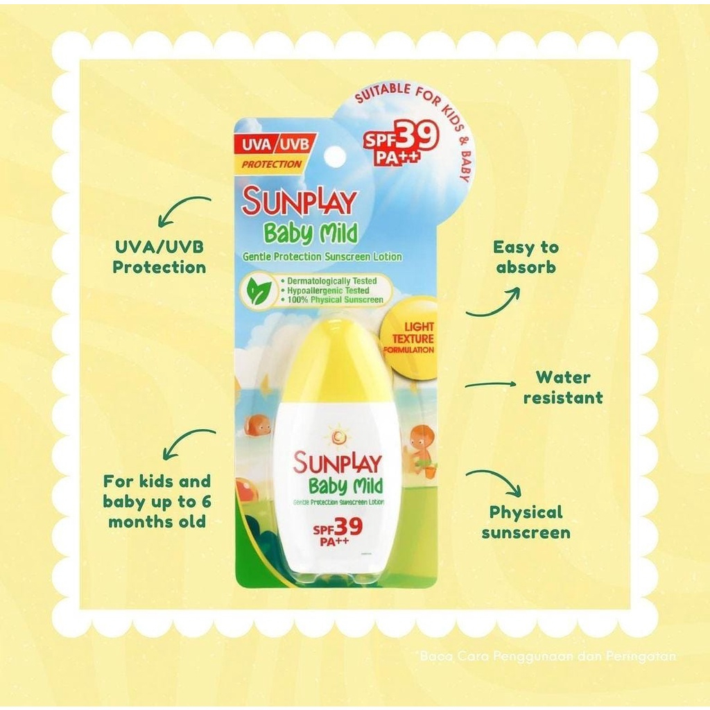 ❤ MEMEY ❤ SUNPLAY Ultra Protection Sunscreen Lotion High Uv Defense SPF 50 Pa++++ | Baby Mild | Cool