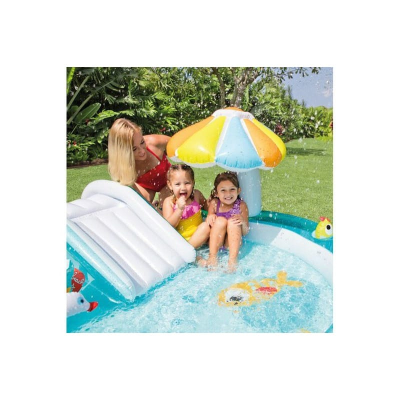 Intex 57165 Gator Play Center 201x170x84cm - Kolam Main Anak