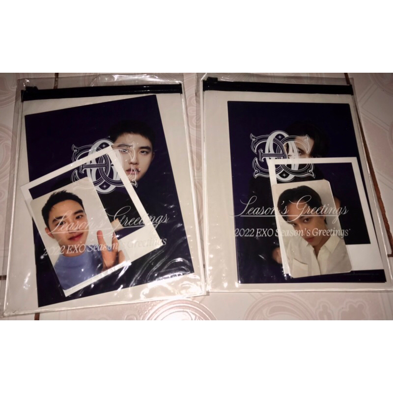 [READY] NEW SEALED EXO KYUNGSOO D.O. KAI PHOTOPACK SEASON GREETING 2022